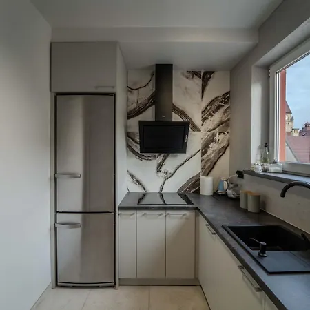 Apartment New Large Modern - Center - 60m2 - Lift - Parking Wroclaw