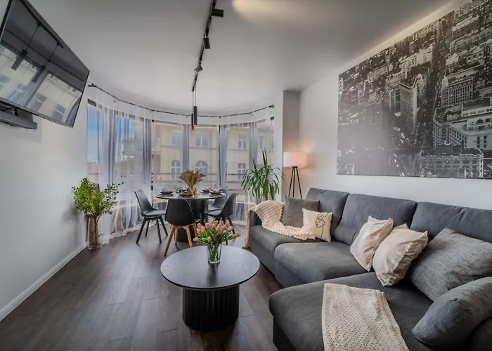 Appartement New Large Modern - Center - 60m2 - Lift - Parking