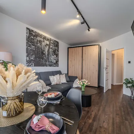 New Large Modern - Center - 60m2 - Lift - Parking Breslau